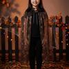 Bat Kids Mesh Cloak Spider Web Cosplay Bridal Costume Retro Halloween Tulle Cape  Children