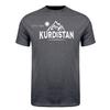T-shirts Graphiques Drôles Kurdistan Kurde Coton Streetwear Manches Courtes Montagnes du Kurdistan Kurdes T-shirt Unisexe Vêtements HJ048