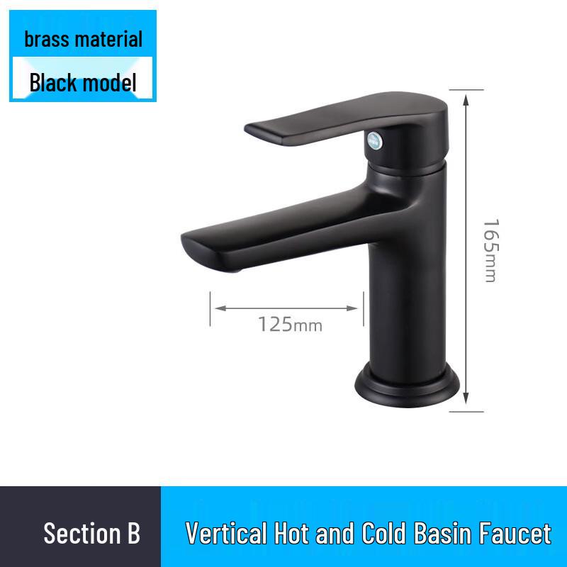 TLXT Hot & Cold Copper Basin Faucet