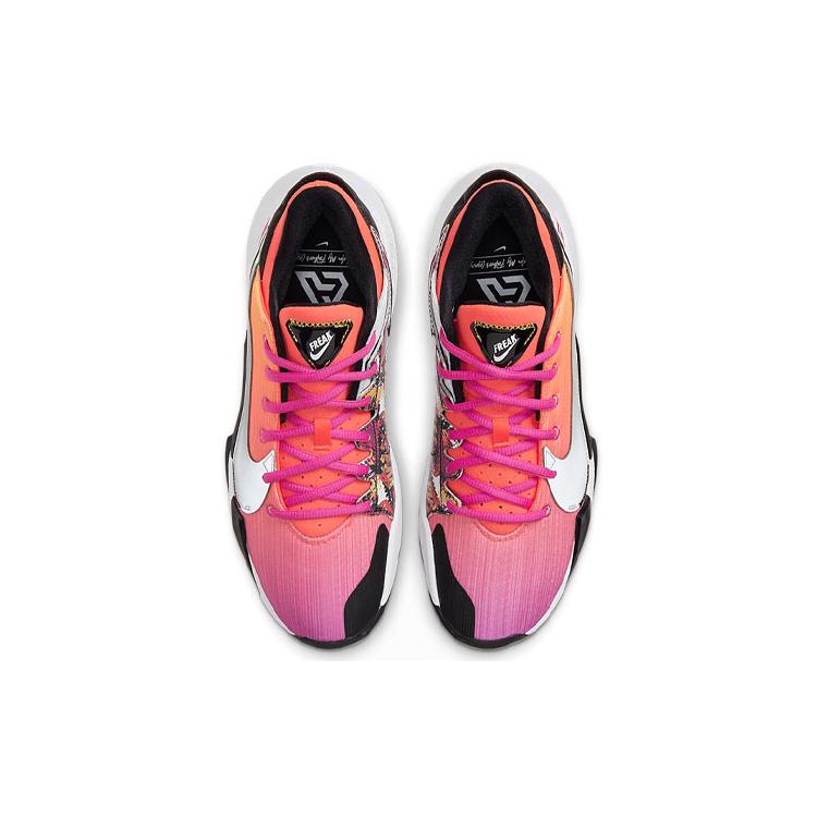 New Nike Zoom Freak 2 Bright Crimson Fire Pink DB4689-600