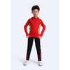 Children'S Football Jersey Set, Long-Sleeved Autumn And Winter Models, Velvet And Thickened Children'S Clothing, Football Training Jersey, Competition