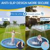 Spotlight Pet Water Pad PVC Sprinkler Pool for Dogs Children's Lawn Play Sprinkler Pool and Water Toys Dog Supplies Toys