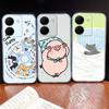 Phone Case For Vivo Y100i Y200i Y300i Y500i 5G Vintage Angel Soft Transparent Silicone High Quality Shockproof Funda