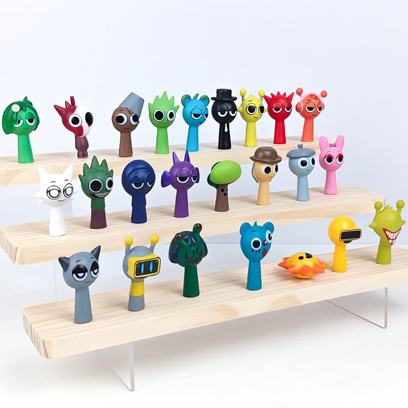 Sprunki Rhythm Music Box Figurine - Game Model Toy for Kids