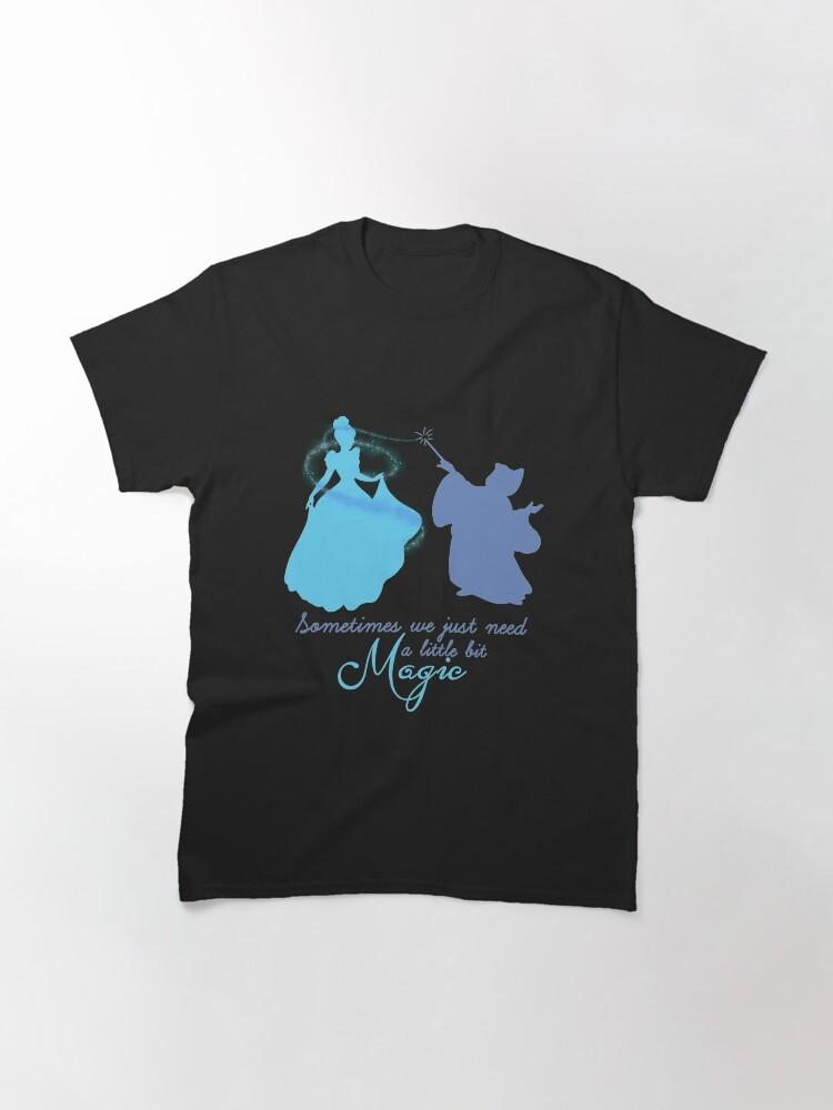 Cinderela And Magic Fairy Classic TShirt Unisex Style