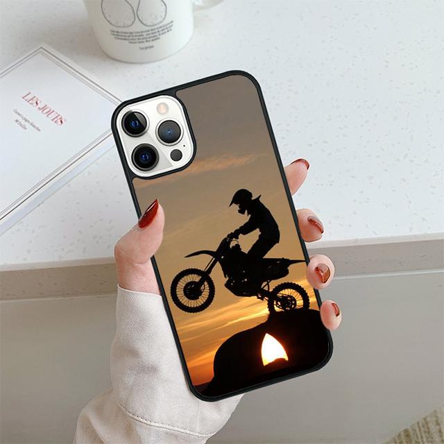 

Чехол для телефона Спорт Фристайл Мотокросс Для iPhone 17 Air 14 15 16 13 12 Чехол Для Apple Pro Max 6S Plus Coque iPhone 13pro