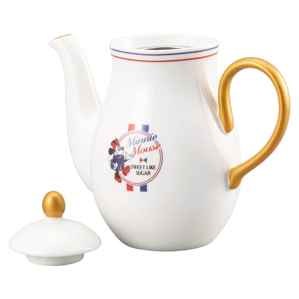 Sun Art Disney Minnie Mouse SAN3918 Teapot, 1250ml, Tricolor,