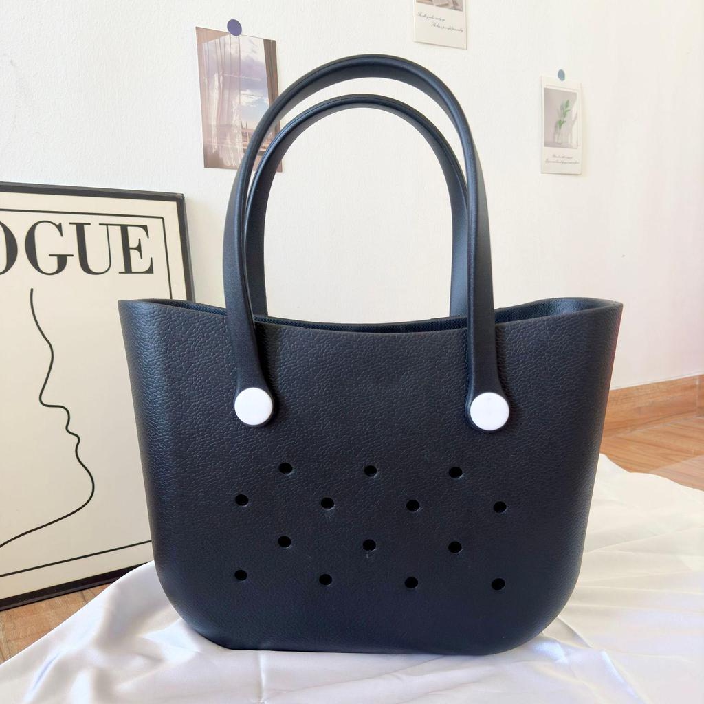 EVA Beach Handbag: Large Capacity DIY Travel Tote