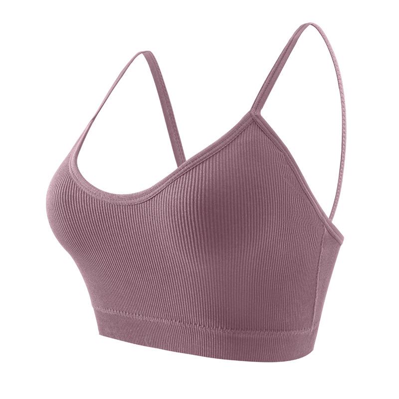 Reggiseno Sportivo Taglie Forti da Donna - Stile Canotta, Design Schiena Bella, Spalline Sottili, Indossabile all'Aperto