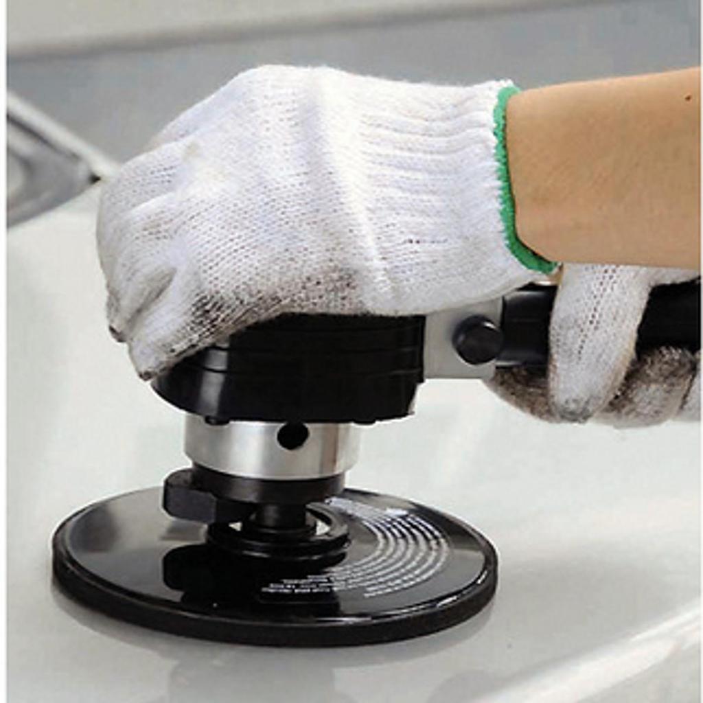 Buy 6" Air Random Orbital Palm Sander Auto Body Orbit DA Sanding Pad Vacuum Polisher Wrench