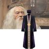 Magical Hogwarts Headmaster Costume For Adults In Velvet Fabric