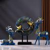 Creative Deer Ornament for Home Decor - Perfect for Living Room, Wine Cabinet, TV Stand, or Entryway Display