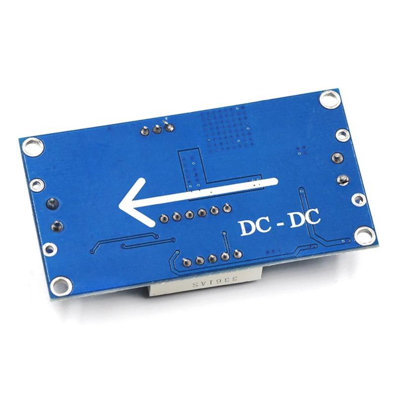 Voltmetre Ekranlı Dc-dc Ayarlanabilir Güç Kaynağı Modülü 2.5v ~ 40v ila 1.25v ~ 37v Voltaj Regülatörü