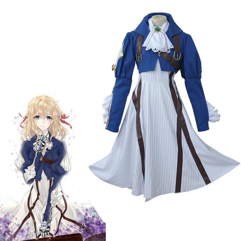 Violet Evergarden Cosplay Costume Auto Memories Doll Outfit Fancy Set Dress