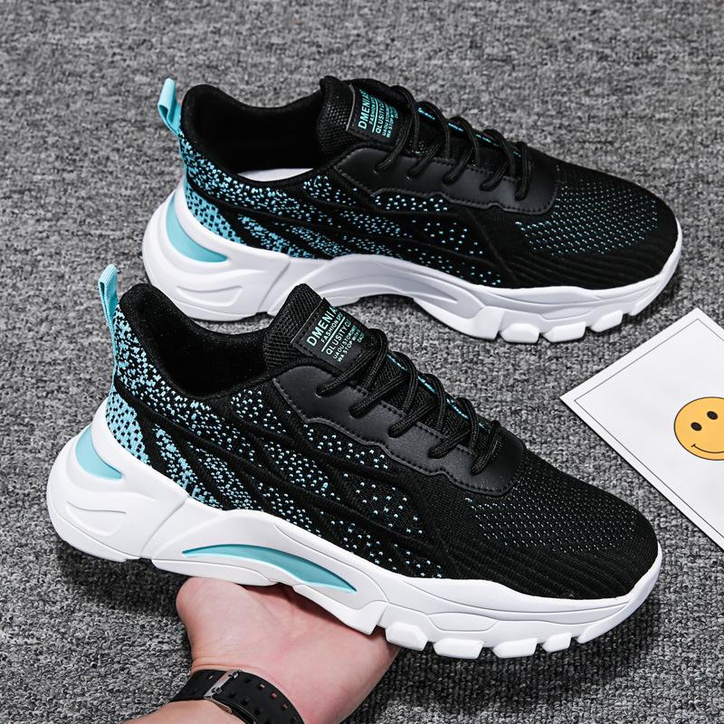 Moda Nefes Alabilen Erkek Spor Ayakkabıları Hafif Platform Koşu Ayakkabıları Yumuşak Dayanıklı Sonbahar Günlük Erkek Spor Ayakkabıları Tenis Masculino