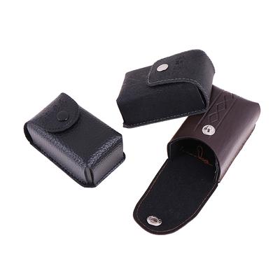 Unisex Glasses Box Folding Protective Faux Leather Storage Portable Bag