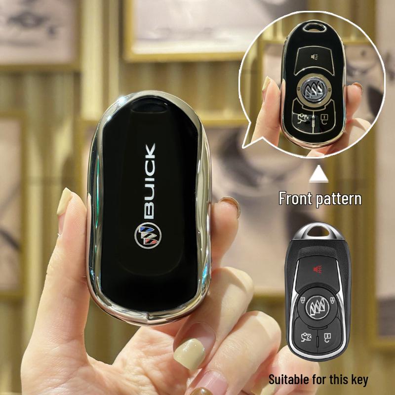 High-End Key Case for Buick: GL8, Envision S, LaCrosse ES, Landzun, Verano Plus, Regal - Women's Edition.