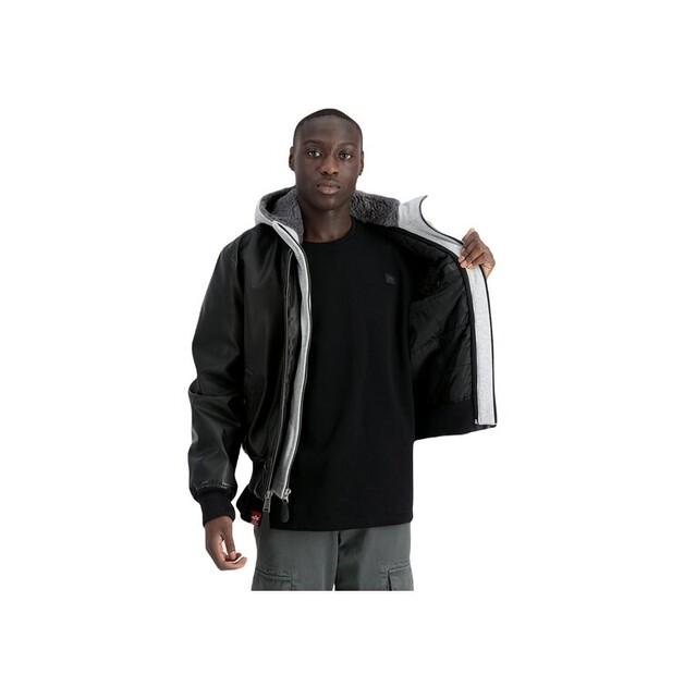 Куртка кожаная Alpha Industries Ma-1 D-Tec