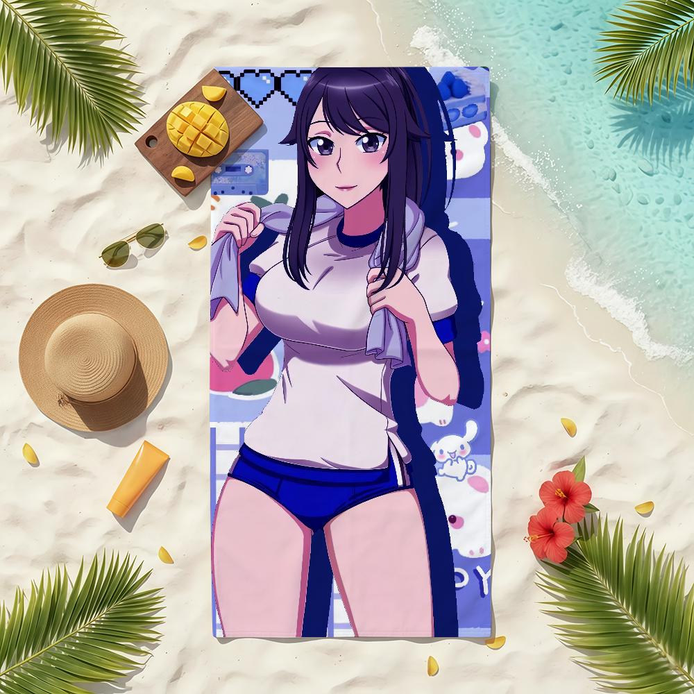 Anime Yandere Simulator Game Towel Soft Pool Gift For Travel Gym Shower Camping Quick Dry Sports Beach Towels