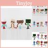 Amazing World Dandy Rhythm Box Pvc Characters Collection Of 8 Figurines Colorful