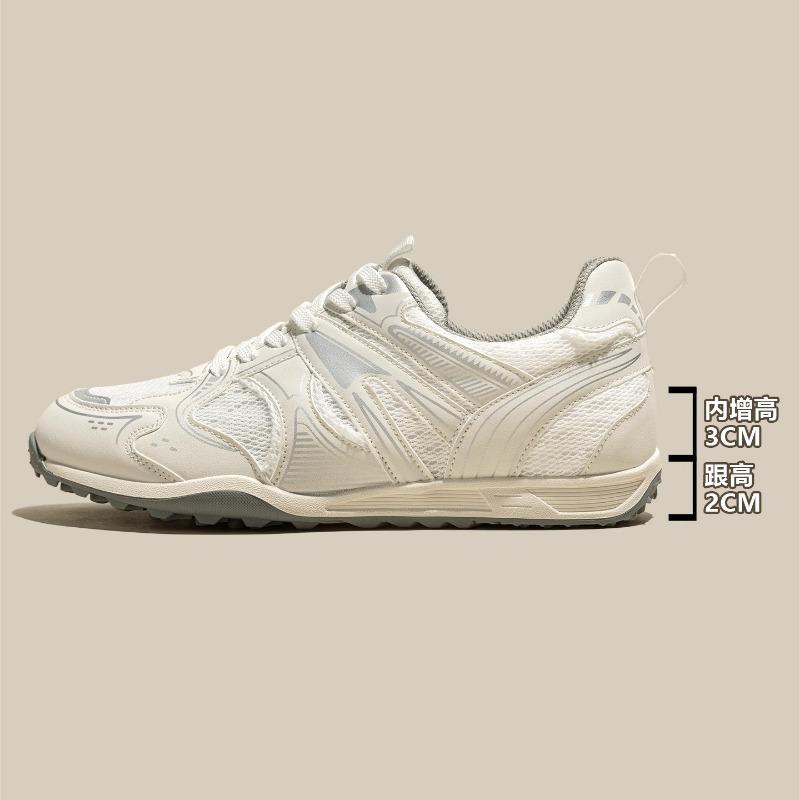 

Summer new mesh breathable temperament lace splicing 5 inner heightening platform casual sports shoes women s shoes 35