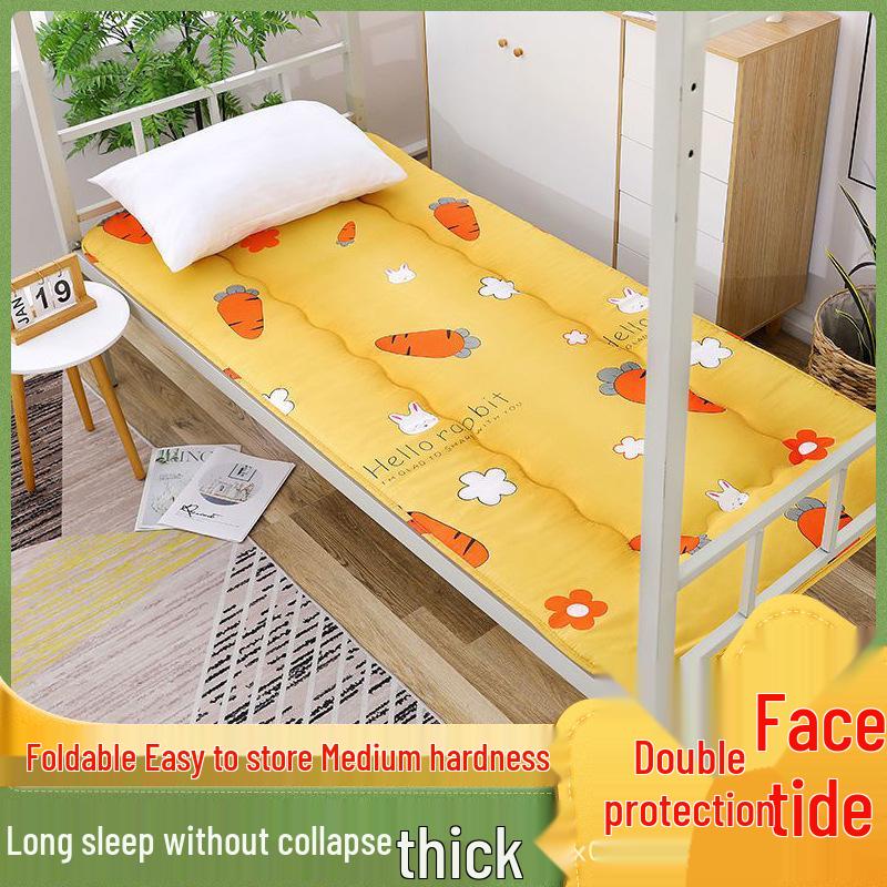 Foldable 90x190 Single Bunk Bed Tatami Mattress for Dormitory or Kindergarten.