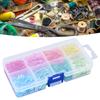 240Pcs Boxed Decorative Pins 8 Colors Fastener Pins Durable Tag Pins  Decoration