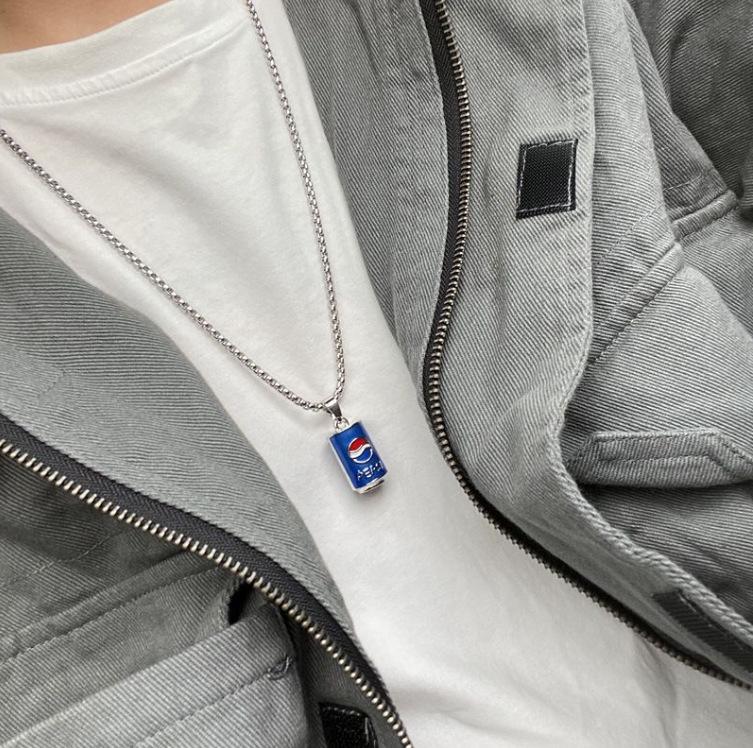 Men's Trendy Letter Necklace: Versatile Light Luxury Cuban Chain Choker