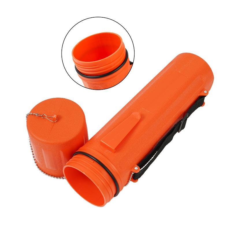 Welding Rod & Wire Sealed Storage Tube Waterproof Lid Portable Strap 300-50mm for Industrial Welding Applications