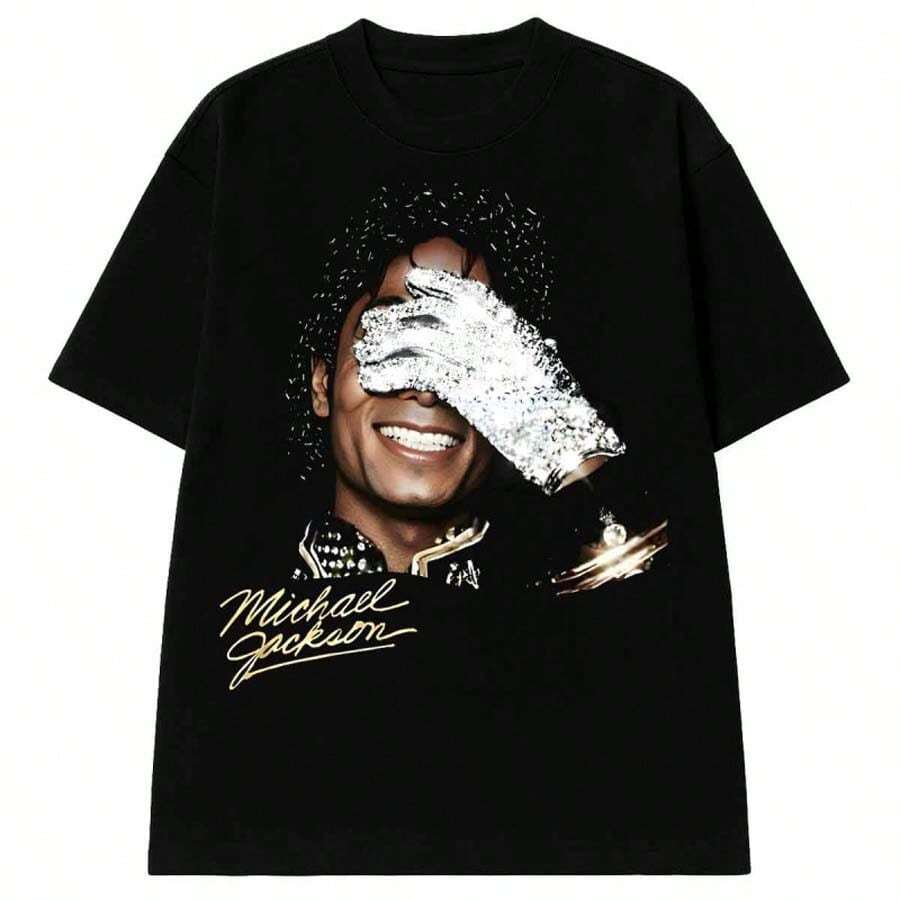 2026 Nouveau Été Nouveaux Michaels Jacksons Et Chemises Chemises Femmes Hommes T-shirts Amusants Vintage Mode