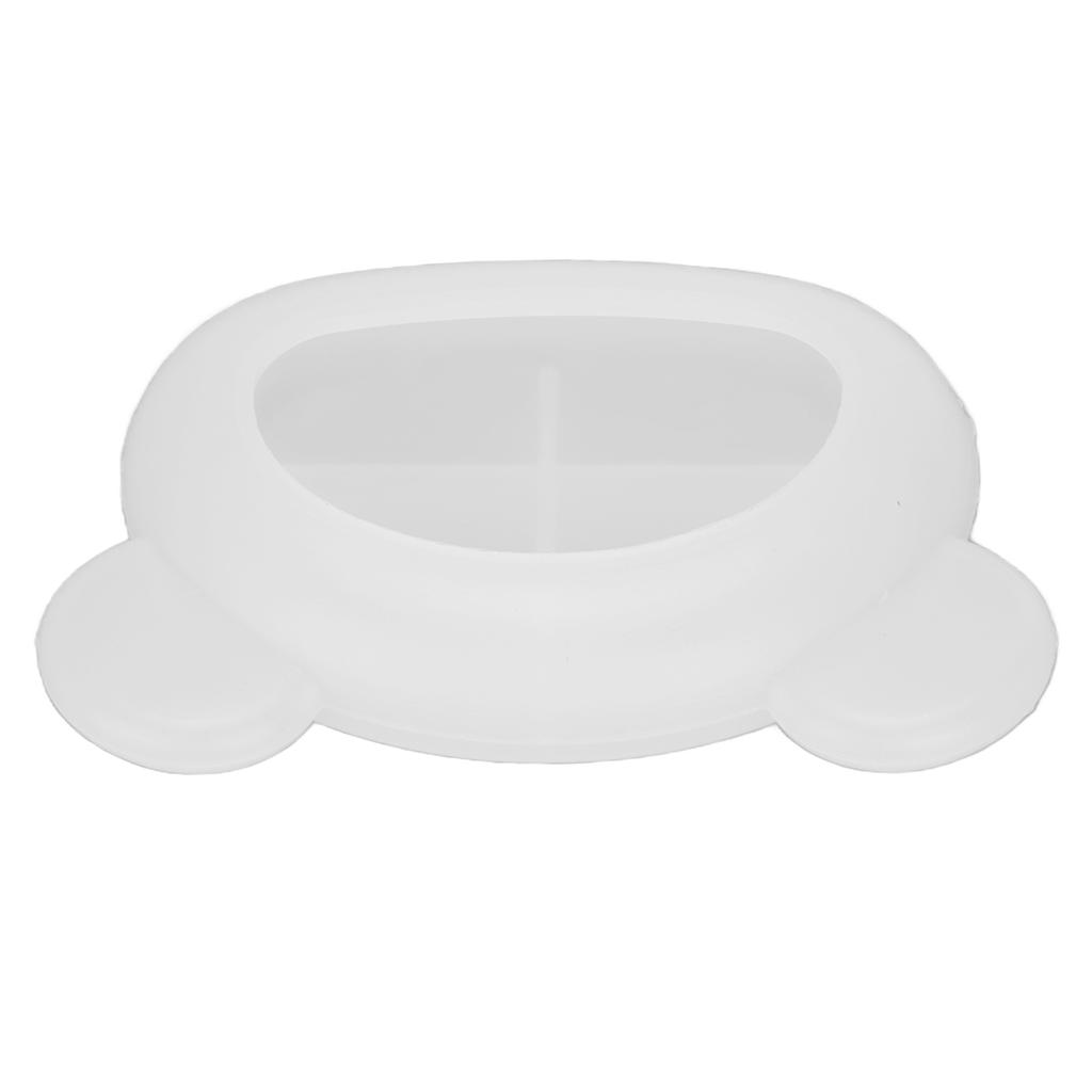 Bear Head Tray Resin Molds Irregular Storage Silicone Molds for DIY Soap Dish Home Decoration