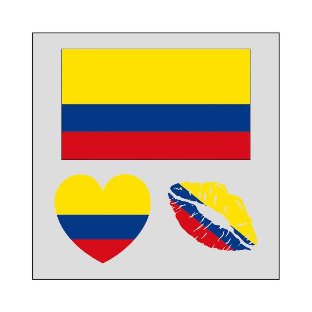 Flag Football Fan Tattoos/Face Stickers, Event Cheering Props, Suitable For Adults And Children.