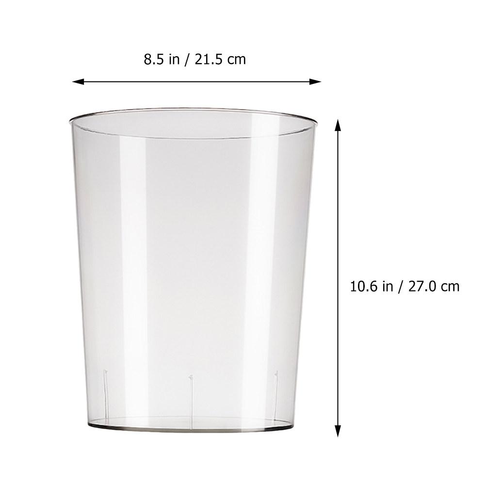 

Прозрачное Акриловое Ведро для Цветов Ударопрочное Ведро для Хранения Льда Многоцелевой Контейнер для Растений для Дома Сада Магазина Хранения прозрачный