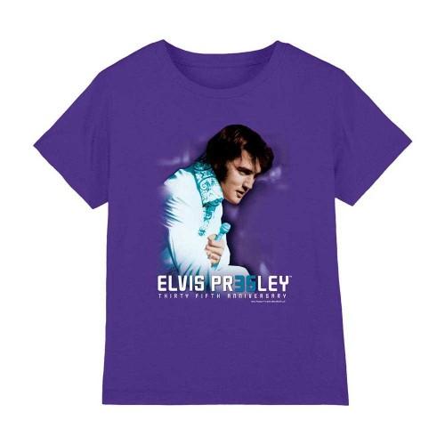 Elvis Presley Childrens/Kids Photograph 35th Anniversary T-Shirt