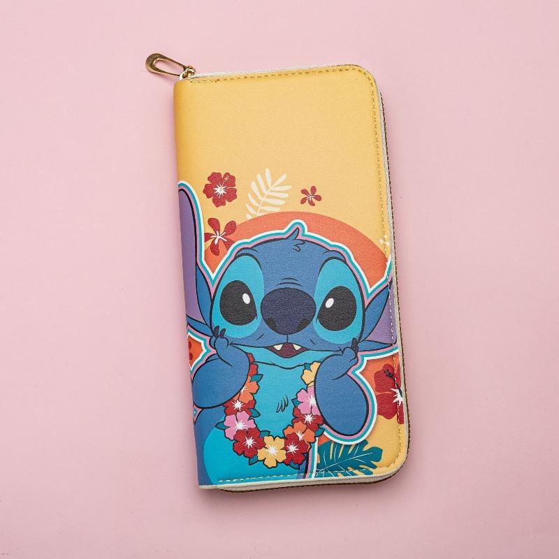 

Стежок новый модный длинный кошелек на молнии с принтом студенческий мультяшный кошелек кошелек для мелочи карман для карт 19*11.5*2.5