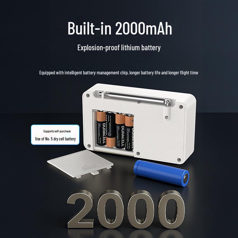 2025 High-Quality Cross-Border Portable All-Band Radio for Home & Elderly