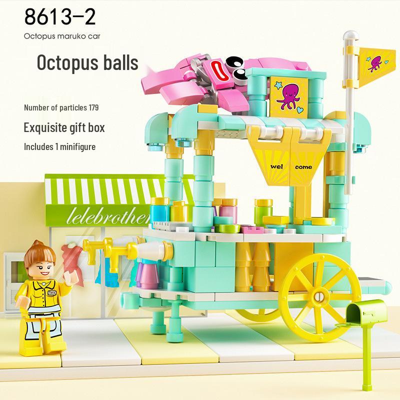 LEGO-Compatible Ancient Chinese Architecture: Yellow Crane & Yueyang Towers Building Set for Children