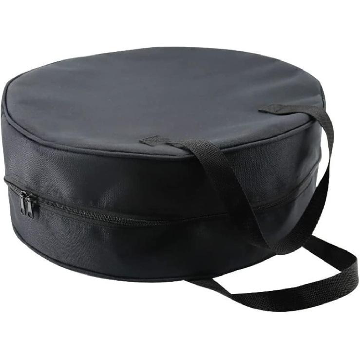Round Cable Organizer Bag - Heavy Duty Water Resistant Cable Management Storage Bag - Perfect for Jumper Cables, RV Sewer Pipe, EV Charging Cord