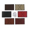 Fashion PVC Car Foot Carpet Pad 23x15cm Universal Heel Mat Non-slip Anti-Skid Pedal Pad Car Interior