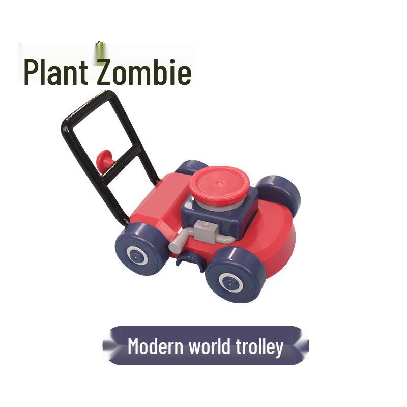 Plants Vs. Zombies Toy Set: Bewitching Mushroom, Fish Hook, Grassland Mine, Flaming Tree, Poison Pea