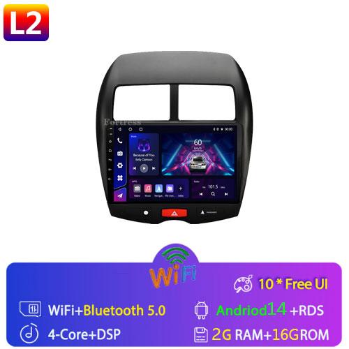 

Для Mitsubishi ASX 1 2010 2011 - 2016 C4 Peugeot 4008 Автомобильный Радио Мультимедиа Видео Плеер Навигация GPS Android 10 2din 2 din