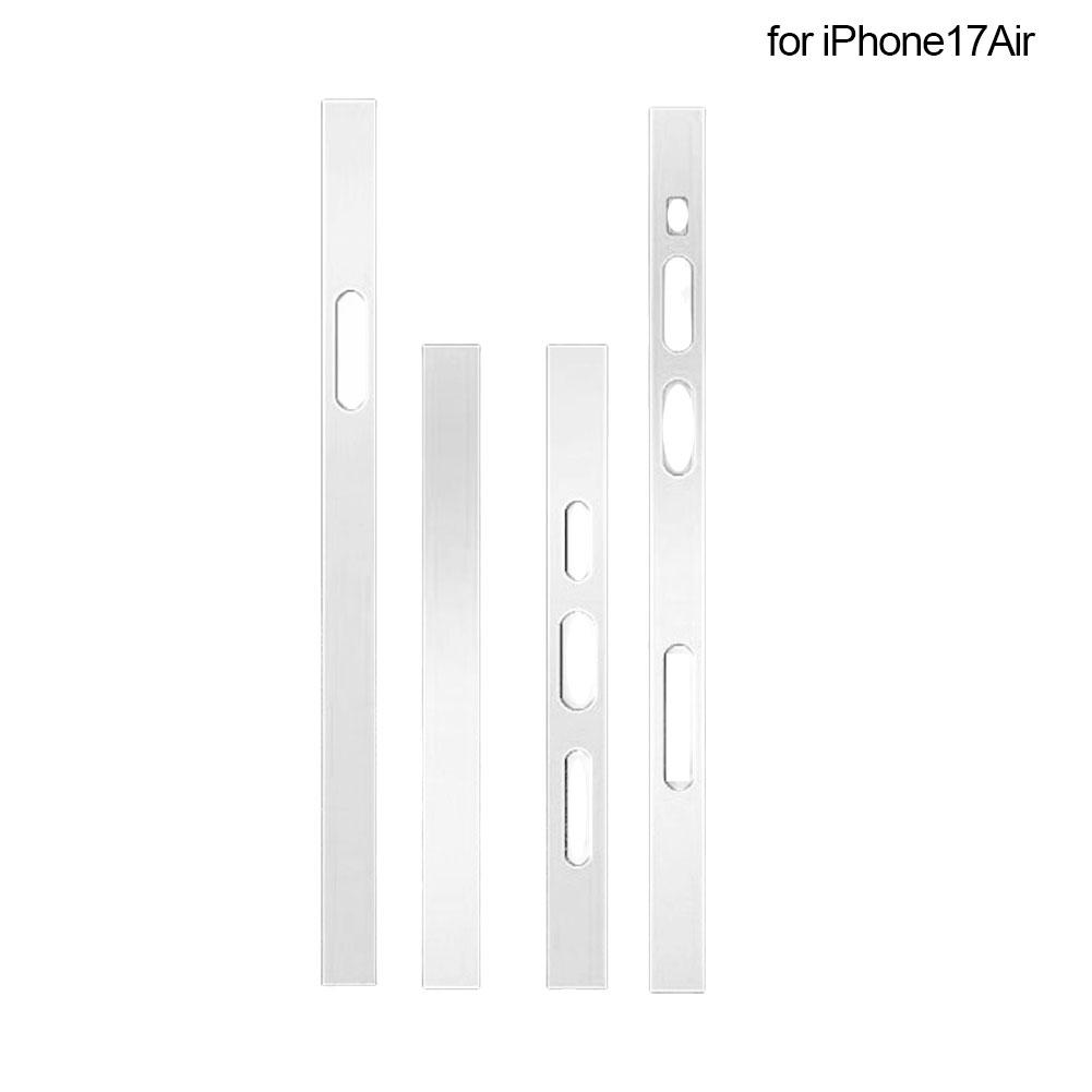1Set Side Frame Hydrogel Film For iPhone 17 Pro Max Frame Phone Border Film for iPhone17pro Anti-scratch Sticker