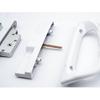 Dww-Aluminum sliding window with sliding handle lock