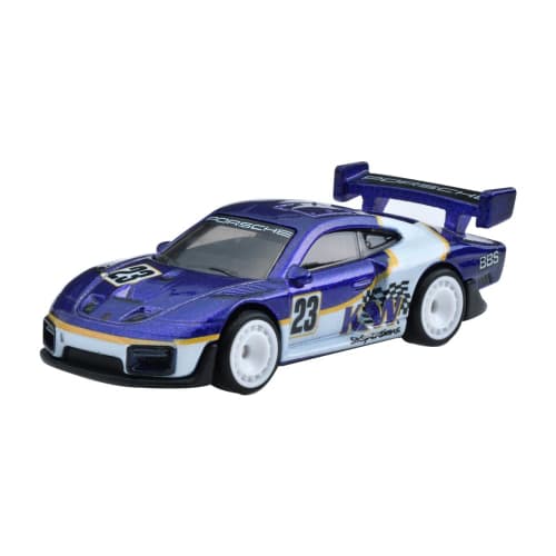 Hot Wheels Alloy Steel Car Culture - Race Day - Porsche 935 (Ages 3 and Up) HKC59 Blue