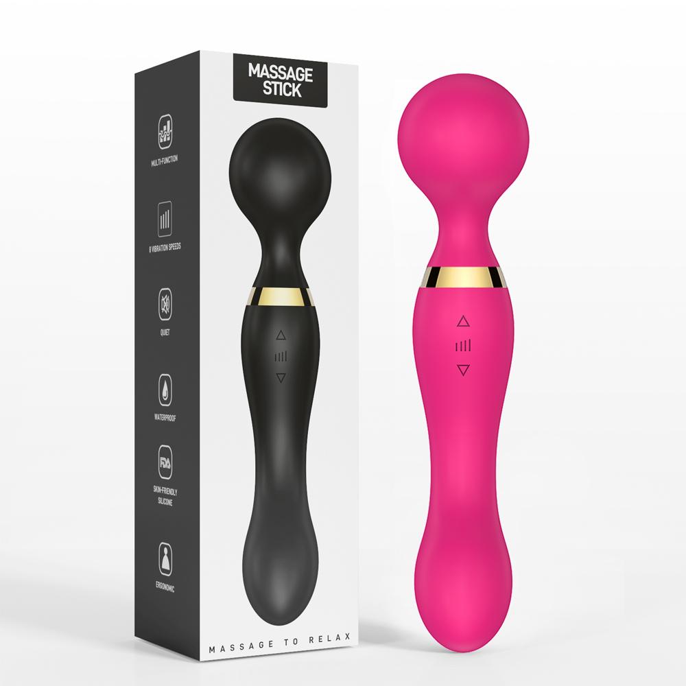 AV Zauberstab Massage G-punkt Vibrator Klitorisstimulator Weibliche Masturbation Dildos Vibrator für Frauen Wiederaufladbar