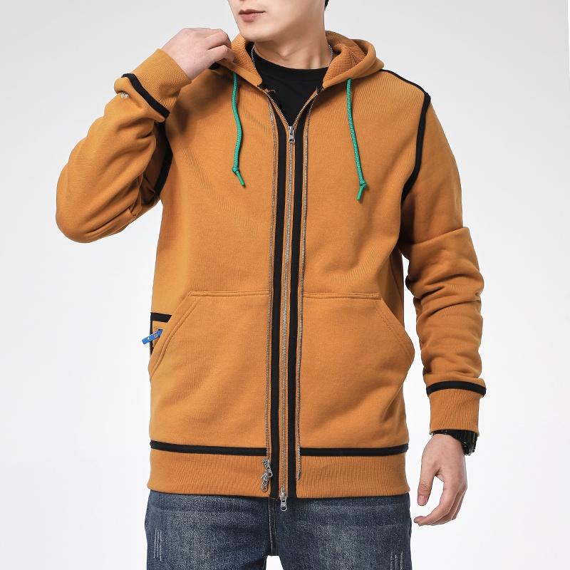 Converse UTILITY FULL ZIP Hoodie Asia Sizing 'Dark Soba Brown' Unisex 10019463-A13