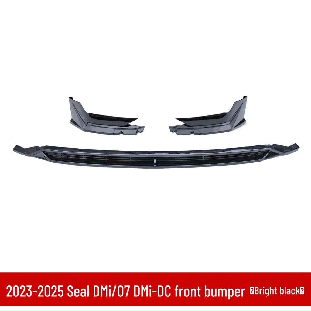 Compatible with BYD Seal 07 DMi 23-25 Models: Upgraded Front Bumper, Side Skirts, Rear Spoiler, Rear Bumper, Lip, and Corner Protectors.