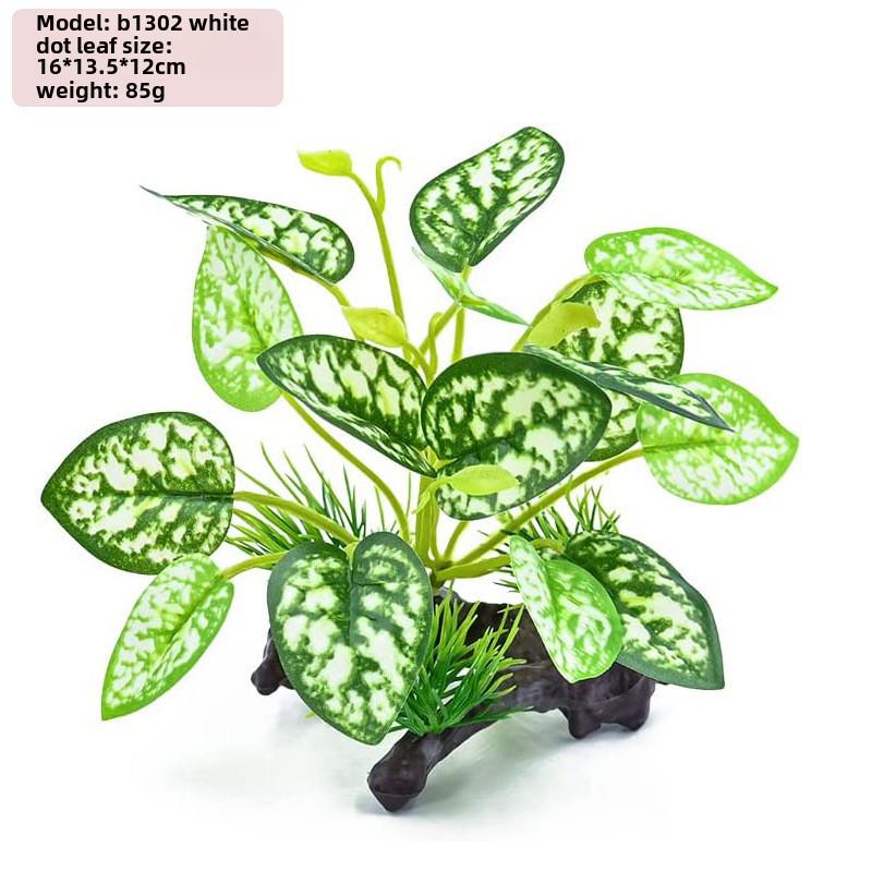 "Simulation Kunststoff Lotus & Wassergras Aquarium Dekoration"