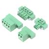 1Set 15Edgwc Pitch 3,81 Mm 2P/3P/4P/5P/6P/8P/9P/10P Steckbarer Terminal Block Anschluss Jm15Edgkm 3,81 Mm Pitch