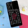 Symbol Math Science Physics Formulas Phone Case For Samsung Galaxy S23 S22 Ultra Note 20 10 S8 S9 S10 Plus S20 FE S21 FE Cover